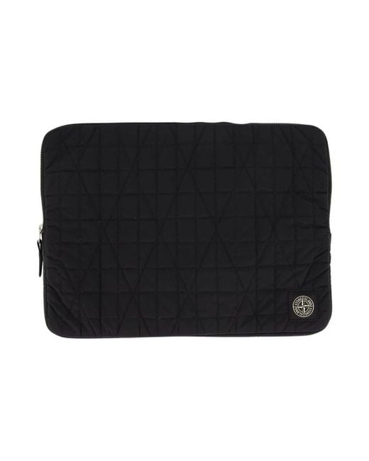 Stone Island Black Laptop Bags & Cases for men