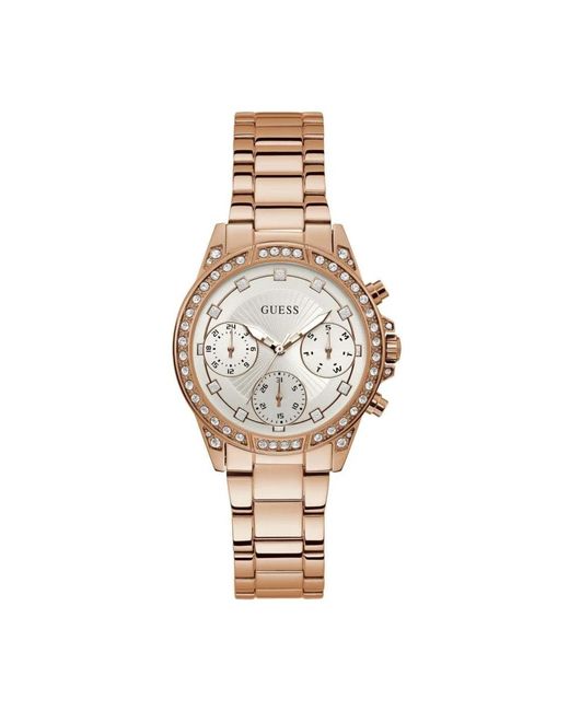 Guess Gemini Horloge in het Metallic