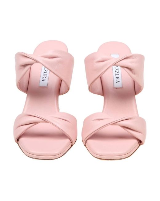 Shoes > heels > heeled mules Aquazzura en coloris Pink