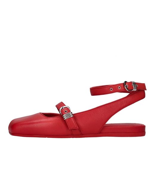 Vic Matié Red Ballerina Shoes
