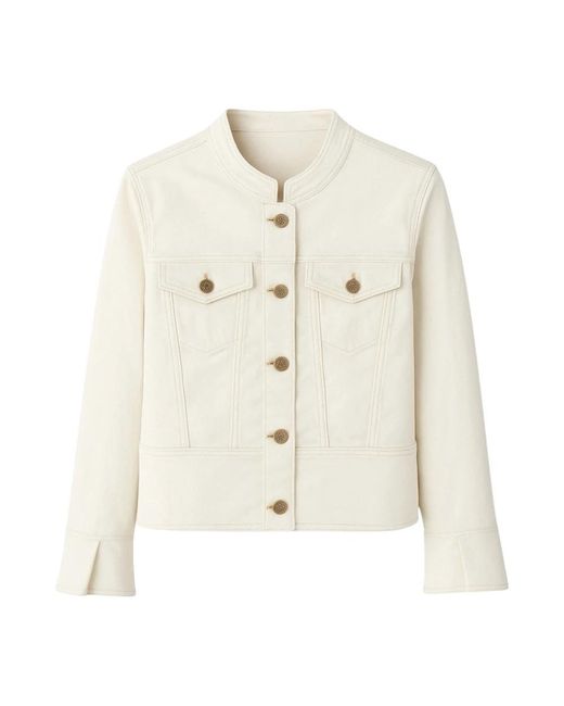 2-Biz White Denim Jackets