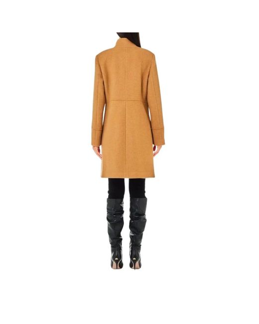 Liu Jo Brown Single-Breasted Coats