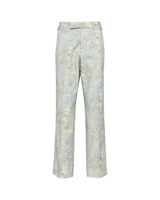 Vivienne Westwood Gray Straight Trousers for men