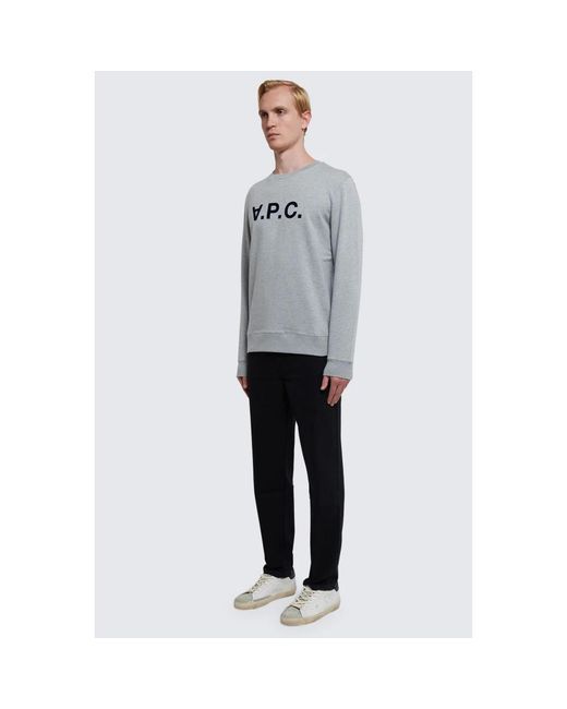 A.P.C. Gray Sweatshirts for men