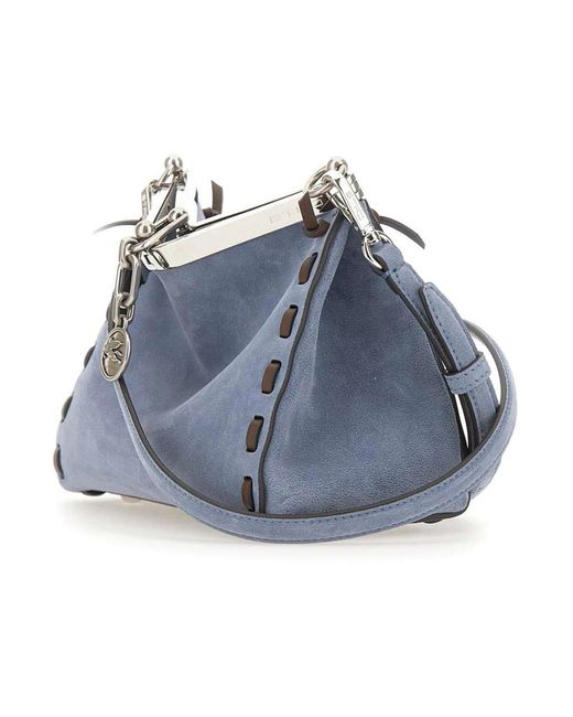 Etro Blue Shoulder Bags