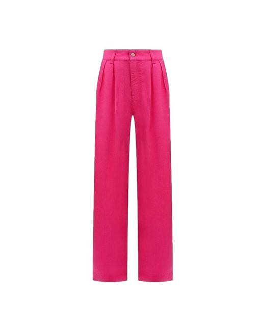 HUGO Pink Wide Trousers