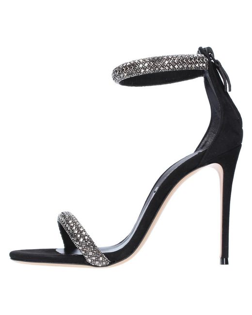 Casadei Black High Heel Sandals