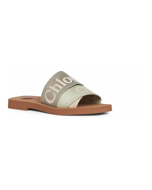 Chloé Multicolor Sliders