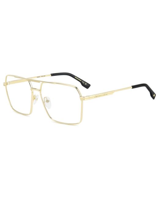 DSquared² Modische Brille in Metallic für Herren