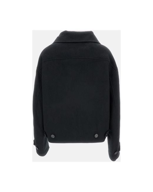 Light Jackets Acne de color Black