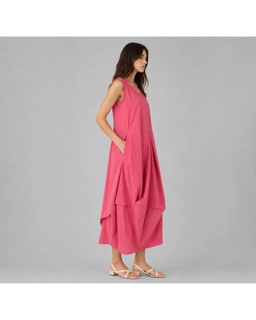 Maxi Dresses High de color Pink