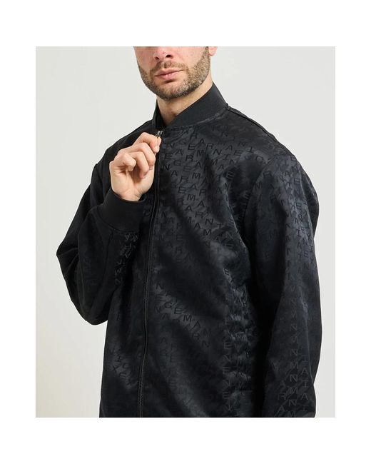 ARMANI EXCHANGE Black Bomber Jackets for men