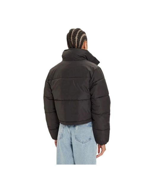 Calvin Klein Black Kurze steppjacke