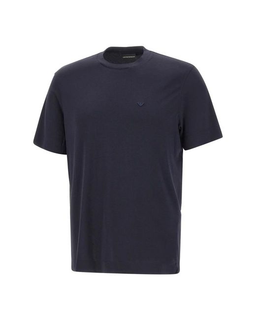Emporio Armani Blue T-Shirts for men