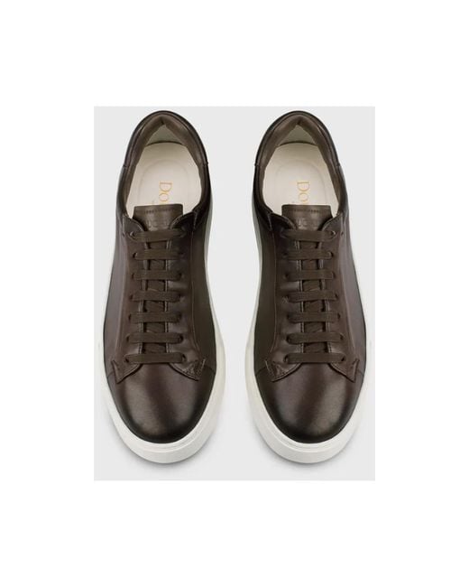 Doucal's Brown Sneakers for men