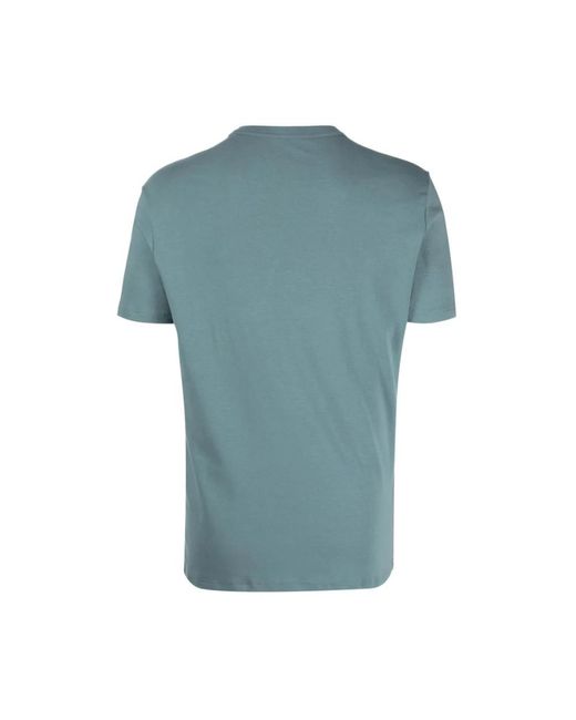 Tom Ford V-Hals Katoenen T-Shirt in het Blue voor heren