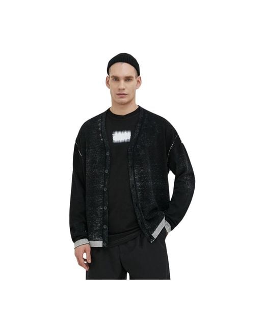 Cardigans DIESEL pour homme en coloris Black