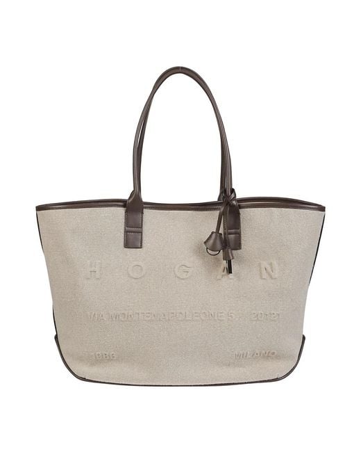 Hogan Natural Tote Bags