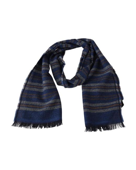 Missoni Blue Winter Scarves for men