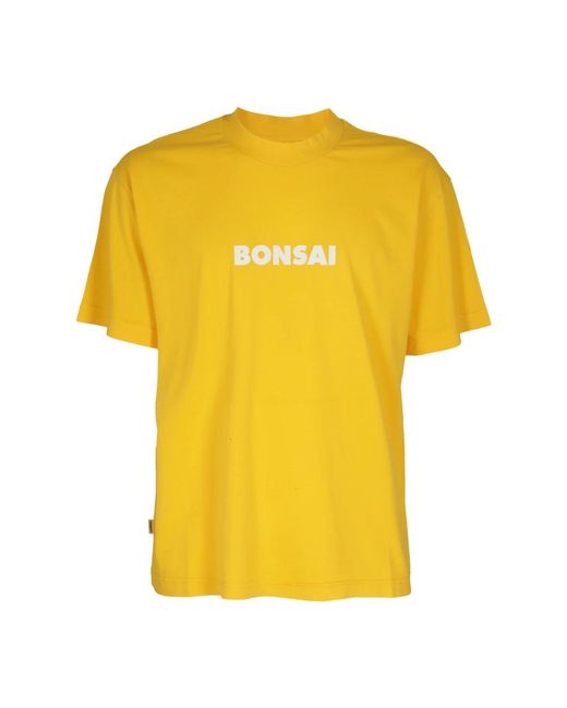 T-Shirts di Bonsai in Yellow da Uomo