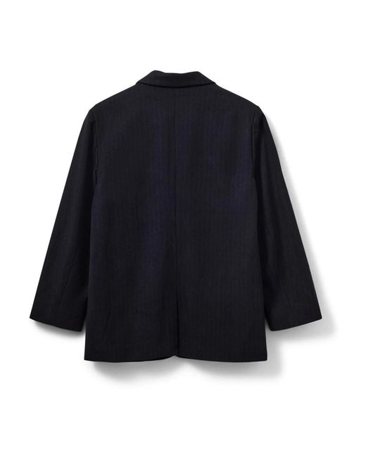 Sofie Schnoor Jassen ,Zwart ,Polyester Lovellesw Blazer in het Blue