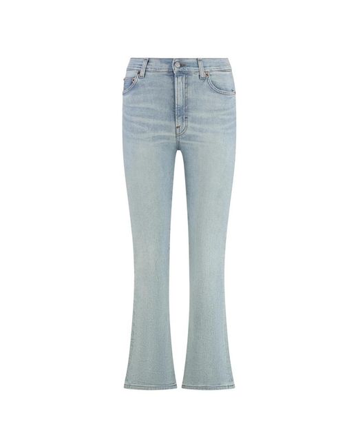 Haikure Blue Boot-Cut Jeans