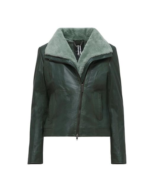 Bomboogie Green Leather Jackets