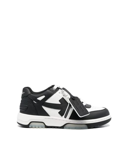 Off-White c/o Virgil Abloh Schwarz/Weiß Arrows Motif Sneakers in Black für Herren