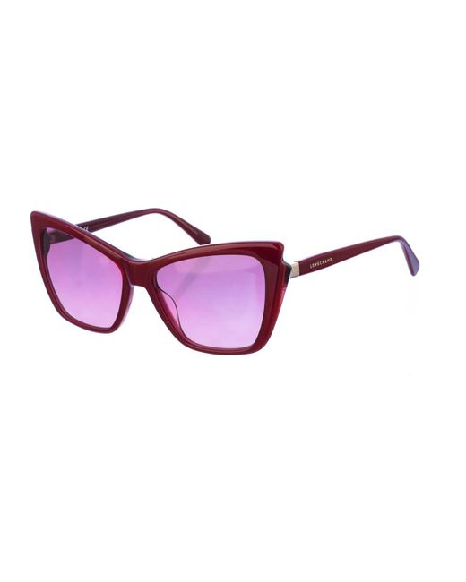 Sunglasses di Longchamp in Purple