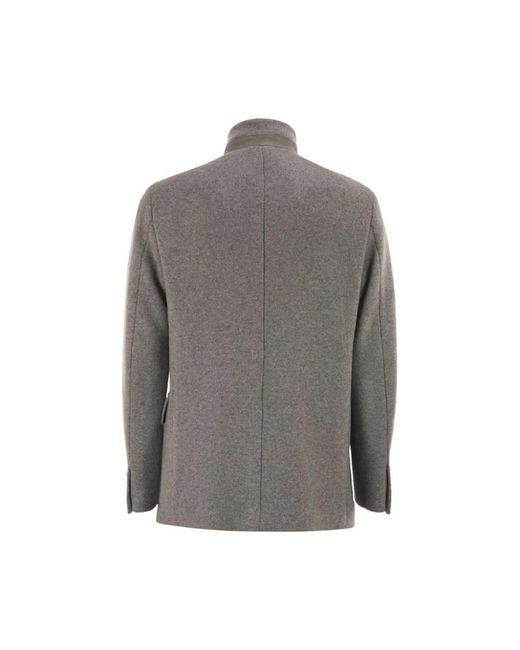 Fay Gray Single-Breasted Coats for men