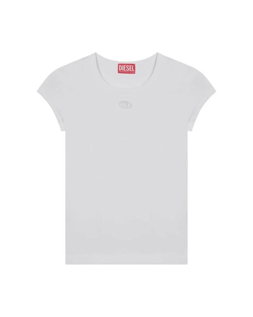 DIESEL White T-Shirts