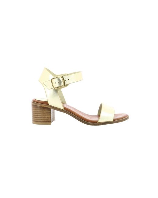 High Heel Sandals di Kickers in Metallic