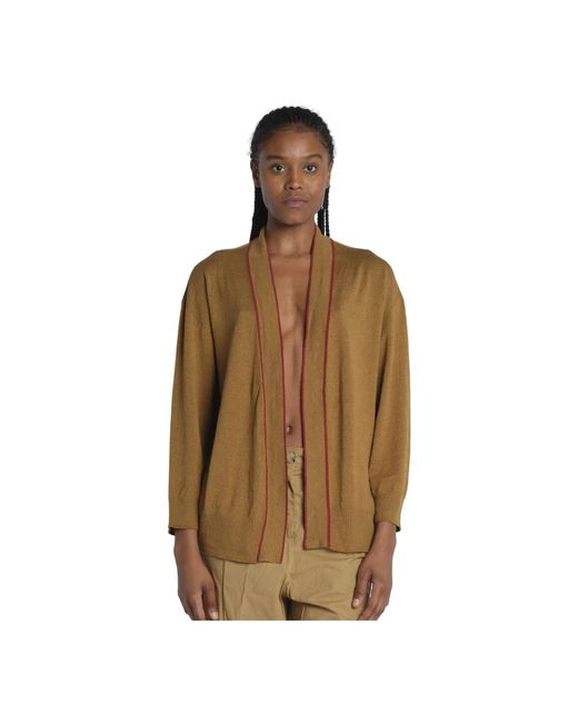 Cardigans Momoní de color Brown