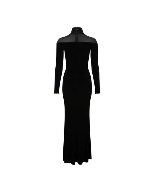 Elisabetta Franchi Maxi Dresses in het Black