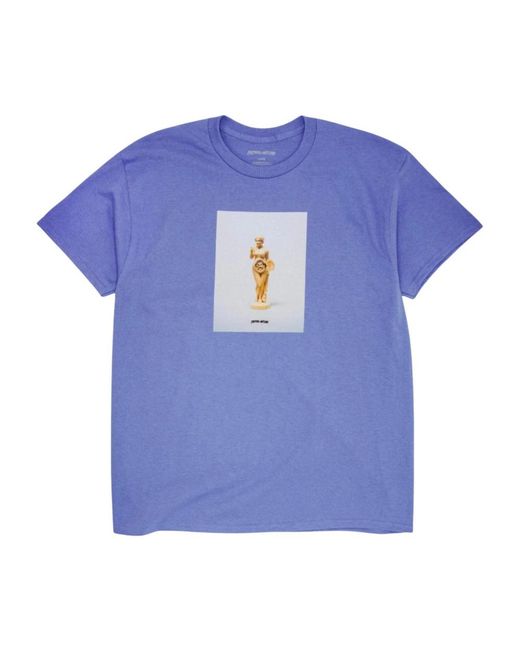 T-Shirts Fa de hombre de color Blue