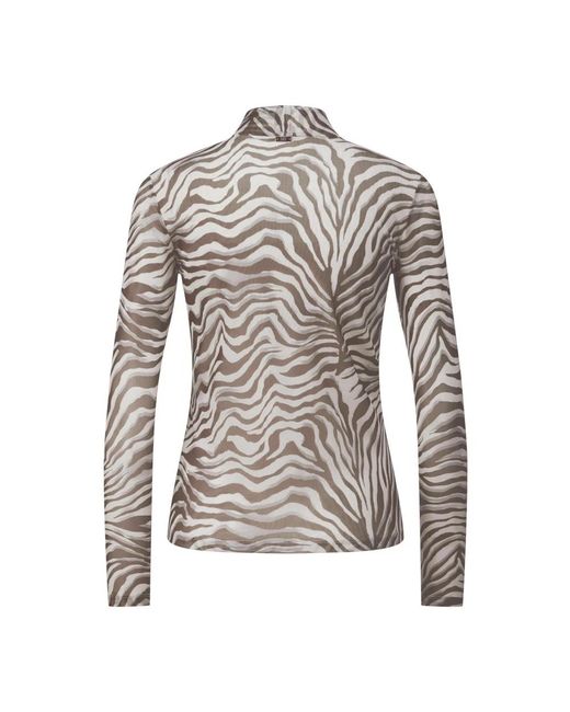 Riani Gray Long Sleeve T-Shirts