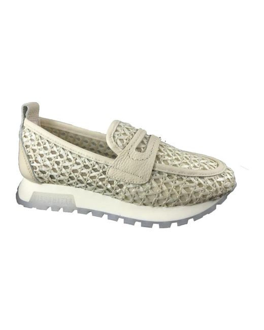 Hispanitas White Loafers