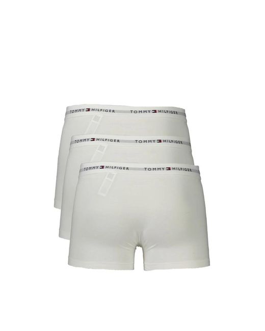 Tommy Hilfiger Weiße baumwollunterwäsche in Gray für Herren