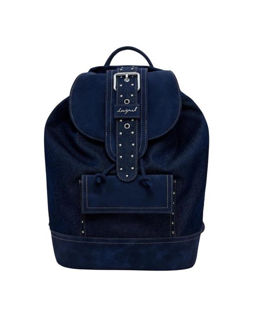 Desigual Blue Backpacks