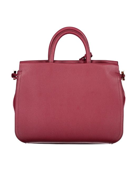 Borsa a tracolla rossa con manici e tracolla regolabile di Coccinelle in Red
