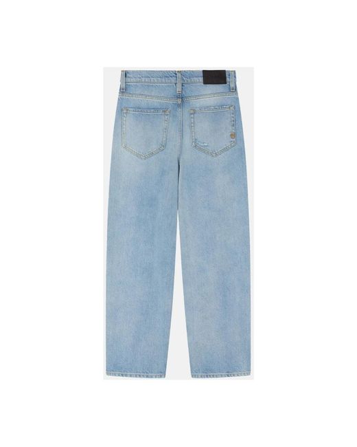 Pinko Blue Straight Fit Jeans