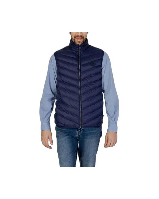 U.S. POLO ASSN. Blue Waistcoats for men