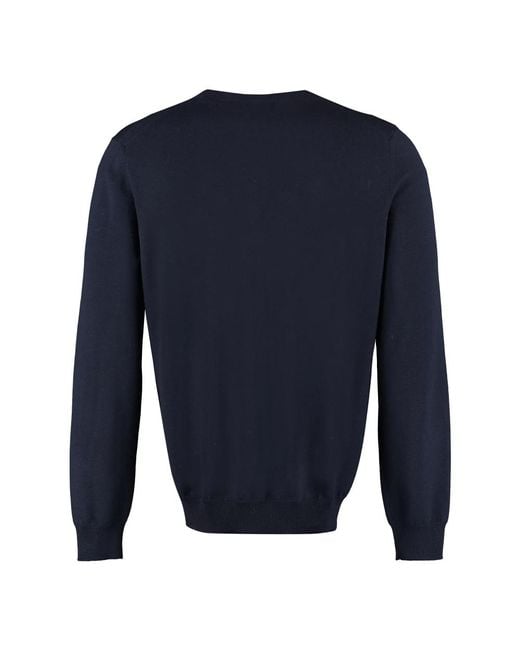 V-Neck Knitwear THE (Alphabet) pour homme en coloris Blue