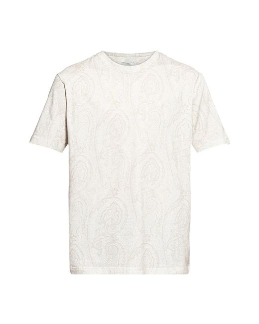 T-Shirts Etro de hombre de color White