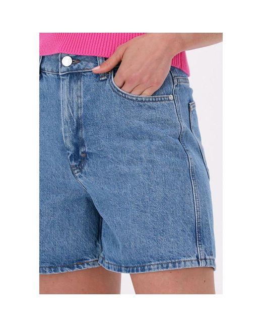 Gestuz Denagz Hw Shortsor Blauw Jeans Shorts in het Blue