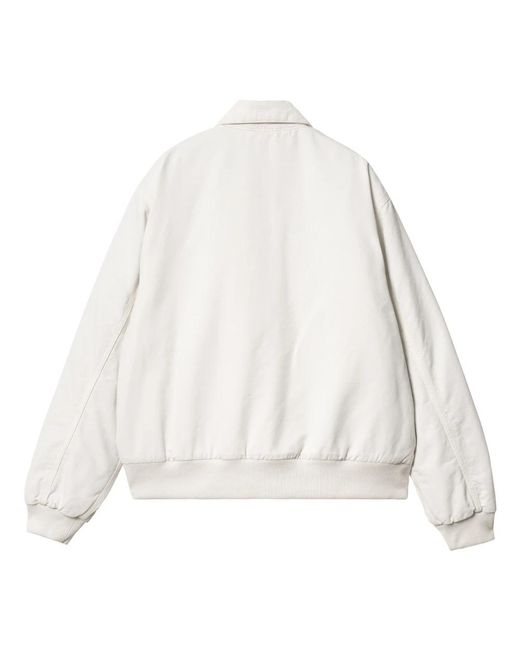 Carhartt Stanton Jacket in het White voor heren
