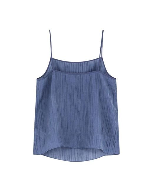 Joseph Blue Sleeveless Tops