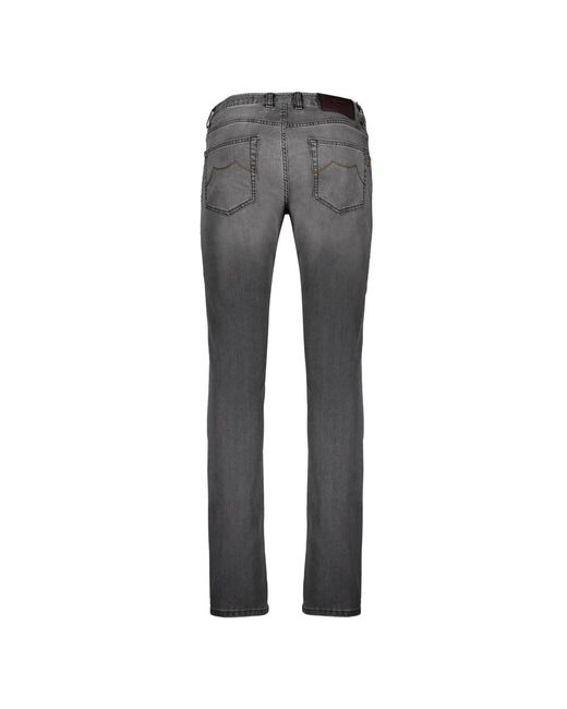 Moorer Gray Skinny Fit Jeans for men