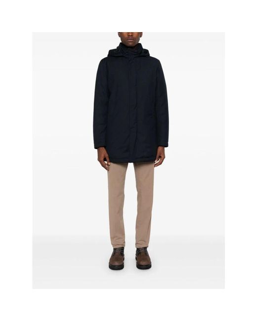 Winter Jackets Herno de hombre de color Blue