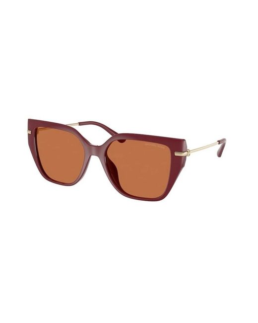 Michael Kors Brown 54Mm Square Sunglasses